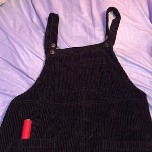 Corduroy Overall Dress
